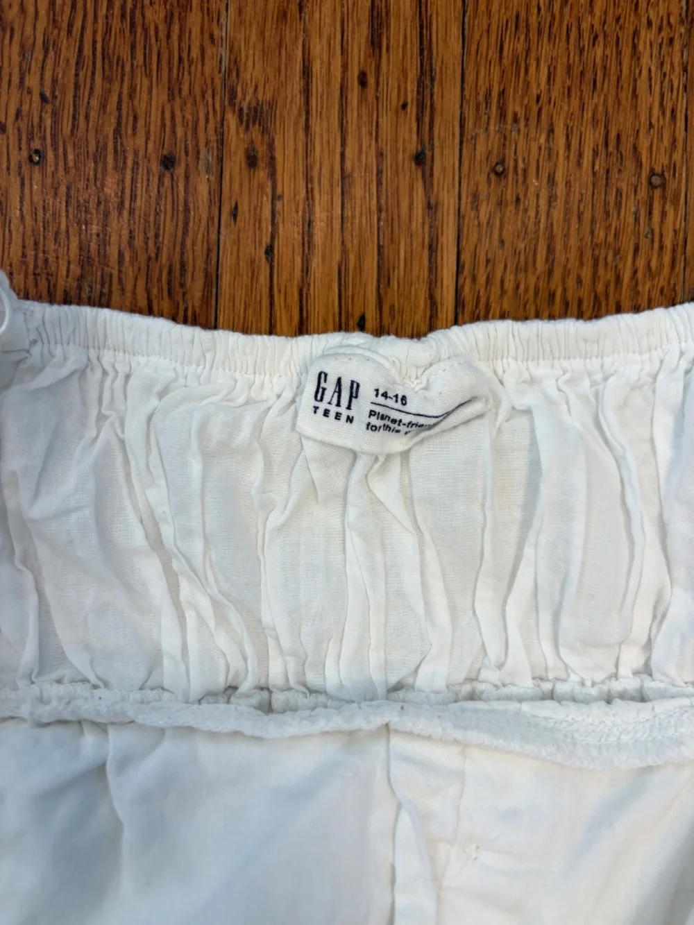 🤍 GAP Teen Tiered Lace Dress – White (Size 14–16) 🤍